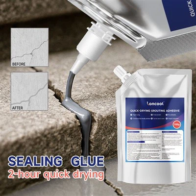 QUICK-DRYING GROUTING ADHESIVE